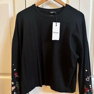 NWT - Bershka - Black Sweater - Size L
